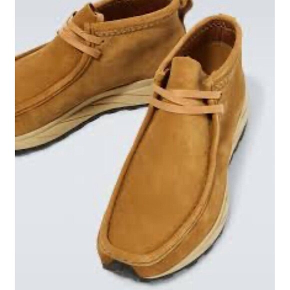 Clarks original mens Wallabee Eden suede boots size 12 Like New - Picture 1 of 10